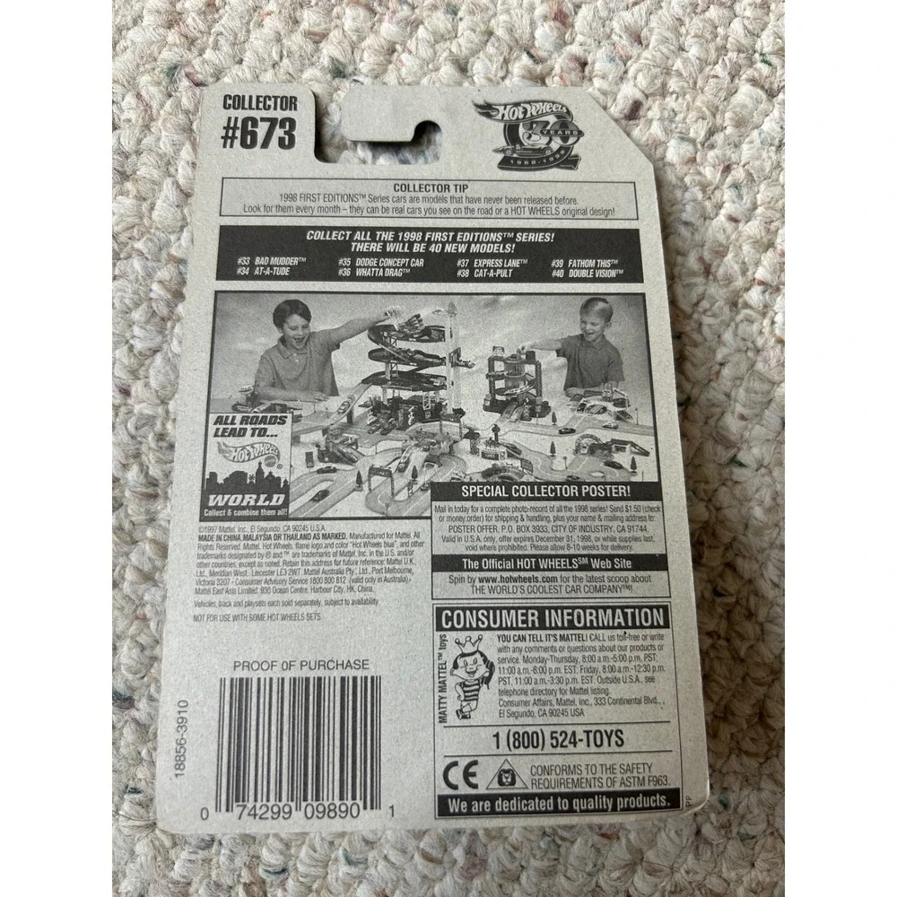 Hot Wheels‎ 1998 First Editions Set Express Lane At-A-Tude Cat-A-Pult